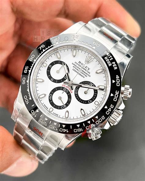 rolex panda daytona|Rolex daytona 116500 panda white.